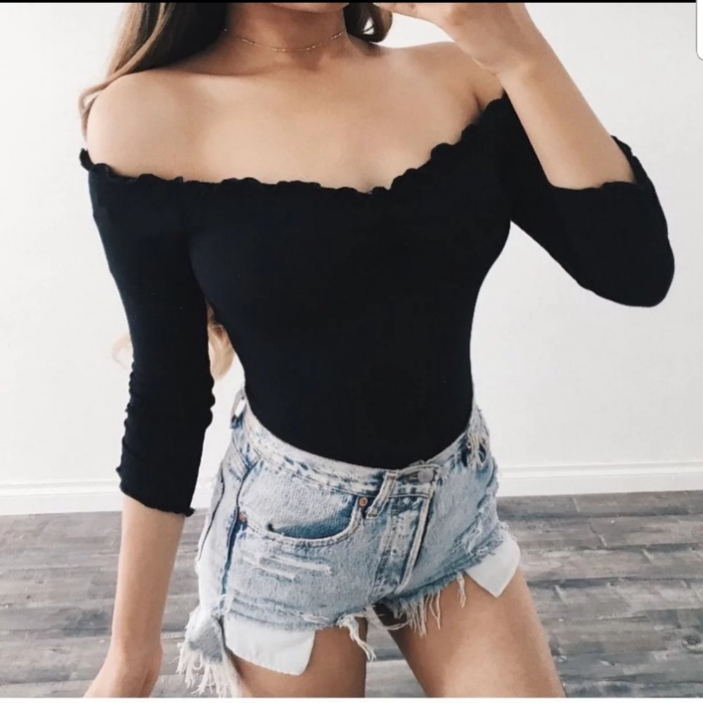 Black bodysuit